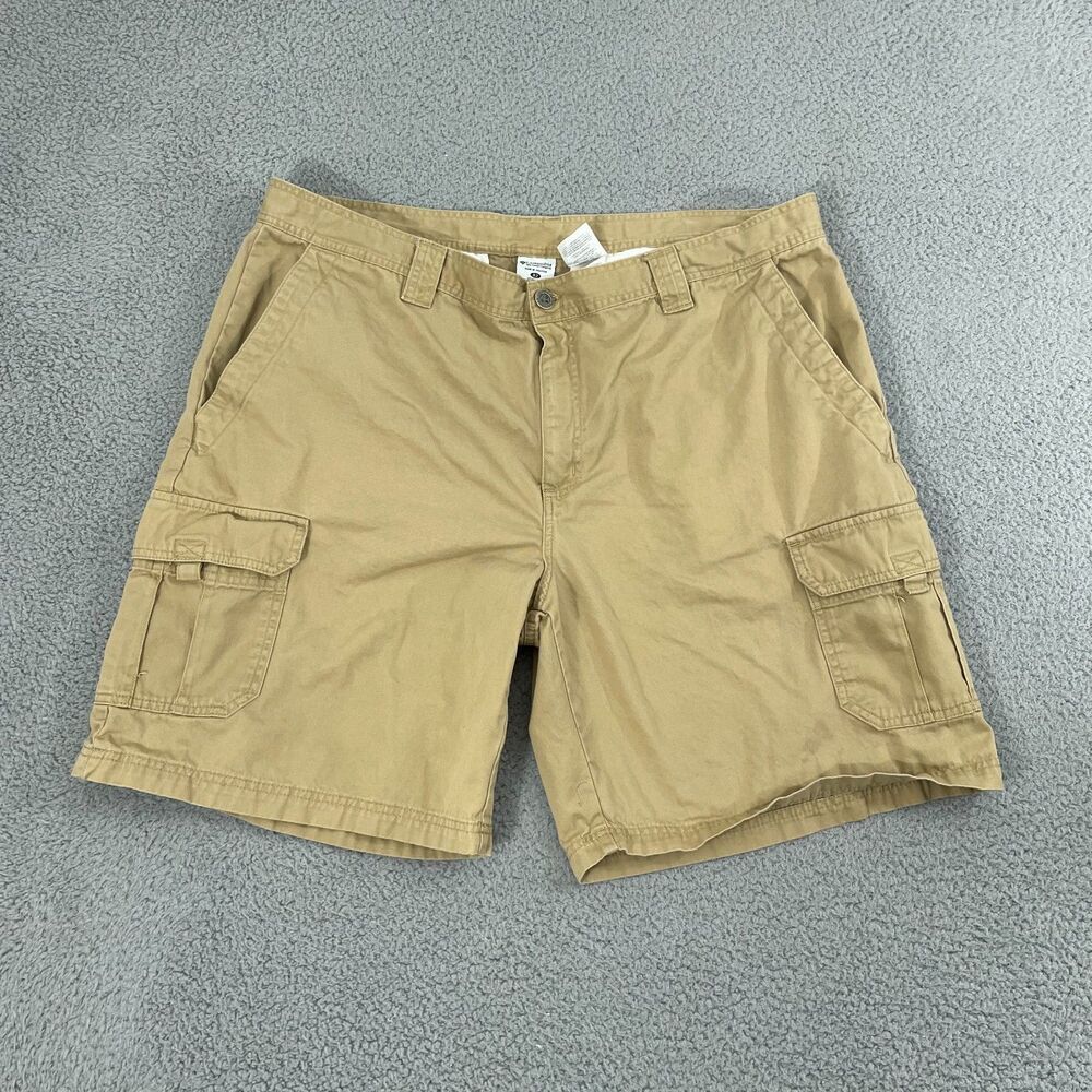 Columbia Shorts Men 42 Tan Outdoor Hiking‎ Fishing Cargo